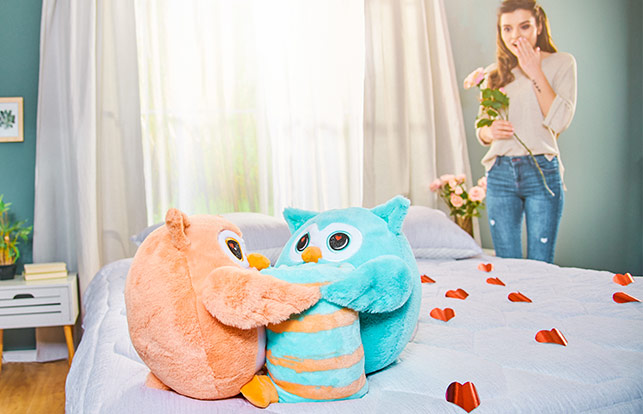 Dromeo Emotion Owl Couple